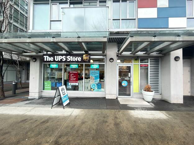 UPS store in Vancouver.