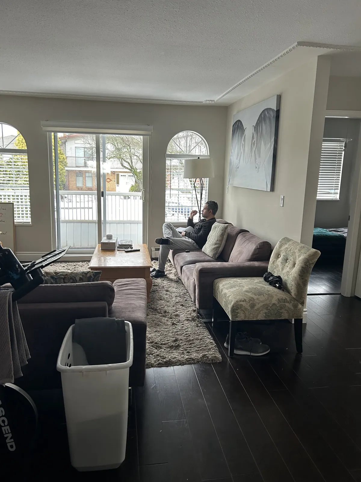 Client lounge and meeting area at the North SEO office in South Vancouver
