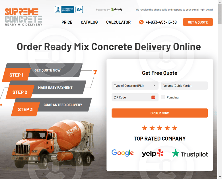 supreme-concrete.com